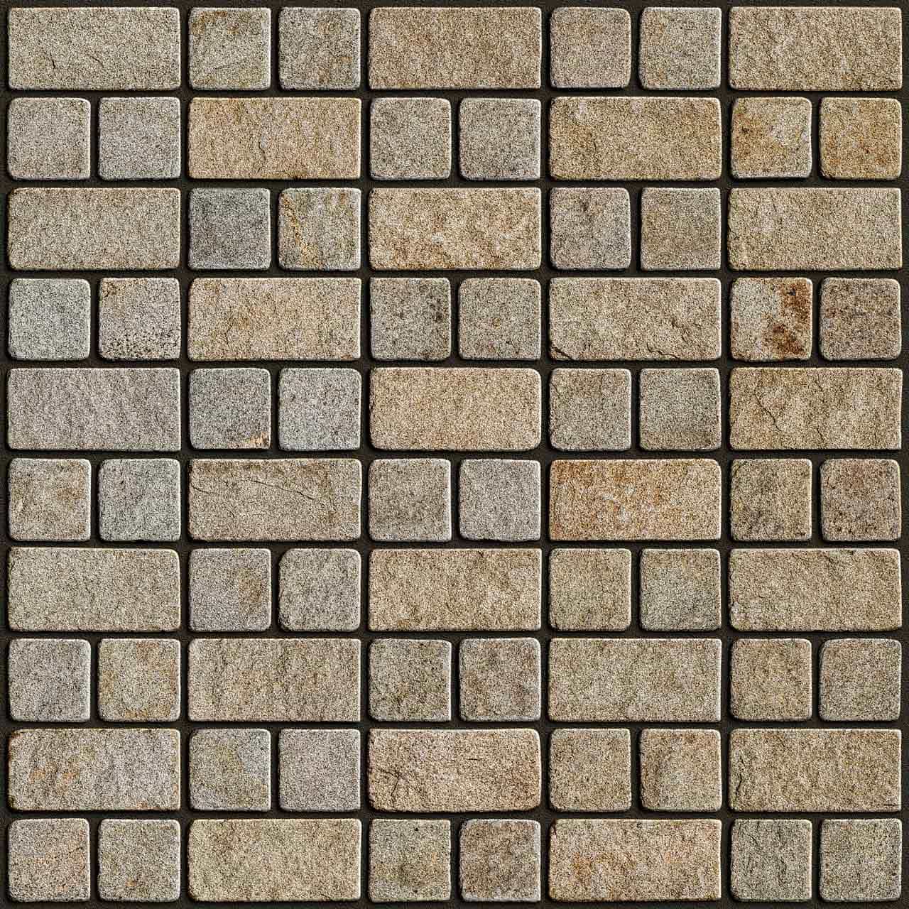 Гранитная брусчатка RKS Slate Vermont 100x100 мм на дорожке | Купить гранитную брусчатку в [Ваш Город] | Мощение, ландшафтный дизайн