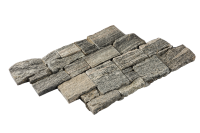 Панели из натурального камня 3D панели RKS SLATE Гранит Sesame Grey Country. Грубый камень.
