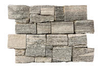 Панели из натурального камня 3D панели RKS SLATE Гранит Sesame Grey Country. Грубый камень.