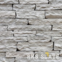 Натуральный камень для фасада RKS SLATE Belgian Grey Sandstone Strips